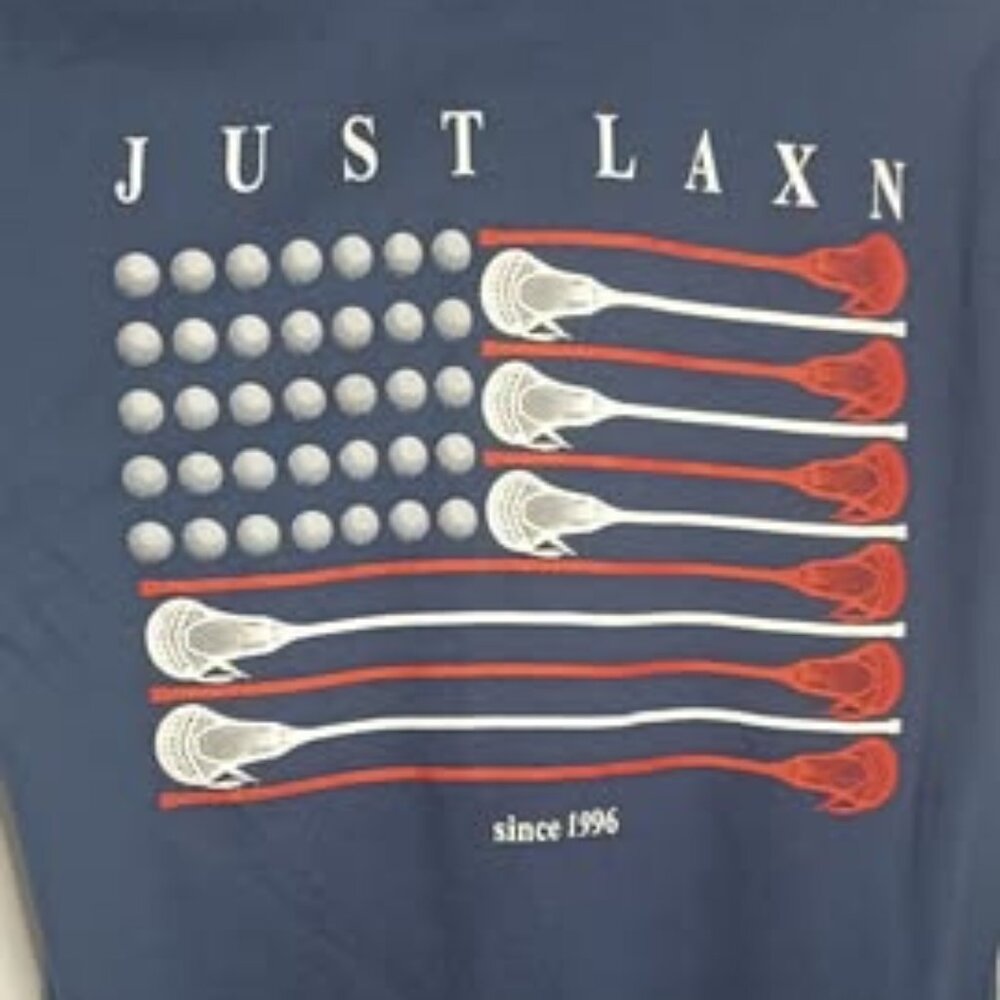 NEW Just Laxn Tee Youth Large - Picture 3 of 4